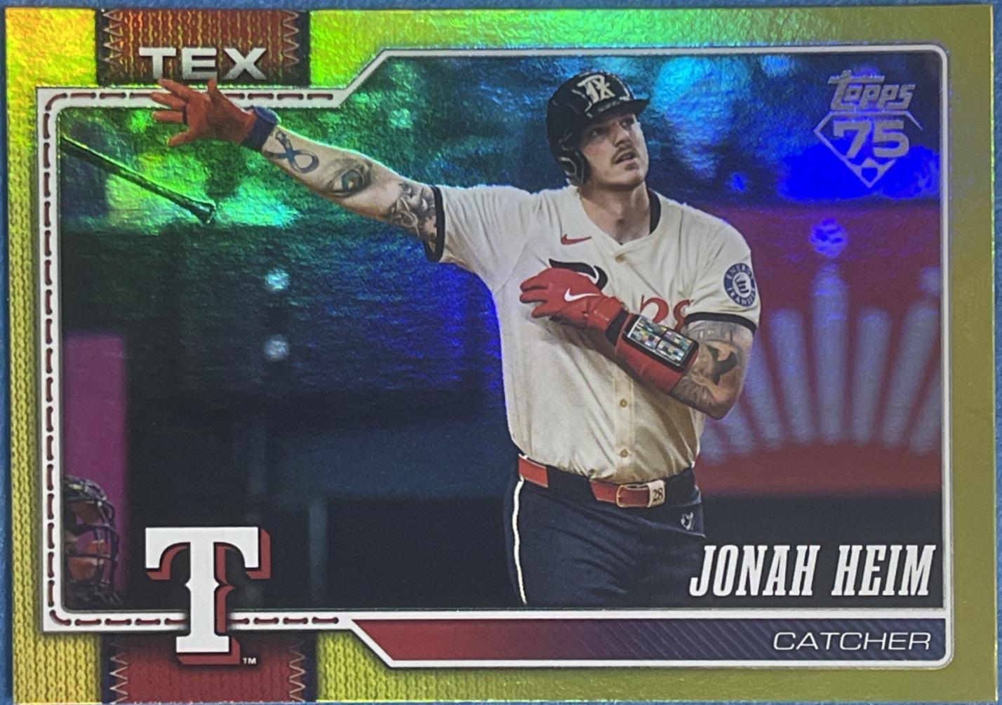Jonah Heim [Yellow Holo] #78
