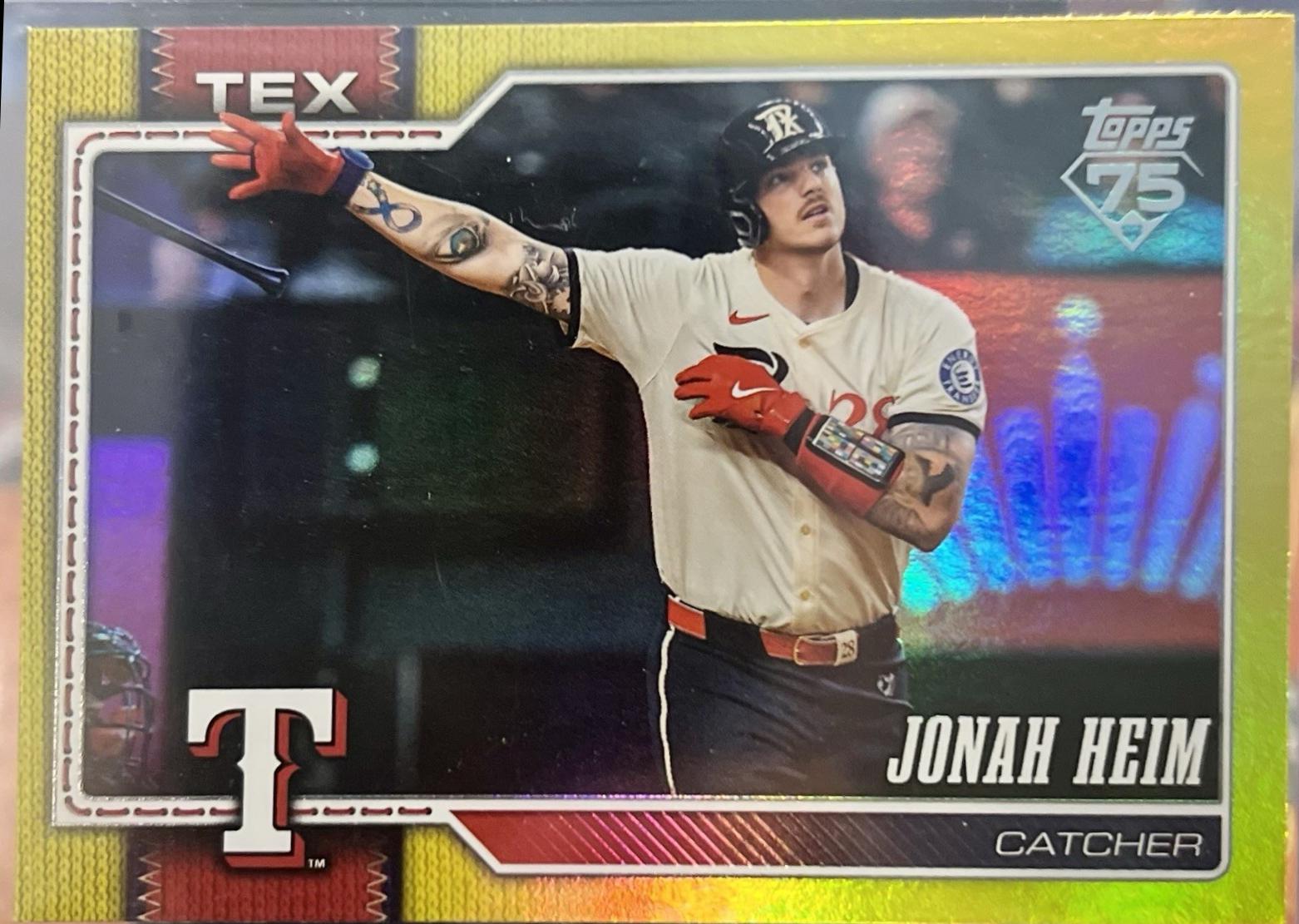 Jonah Heim [Yellow Rainbow] #78