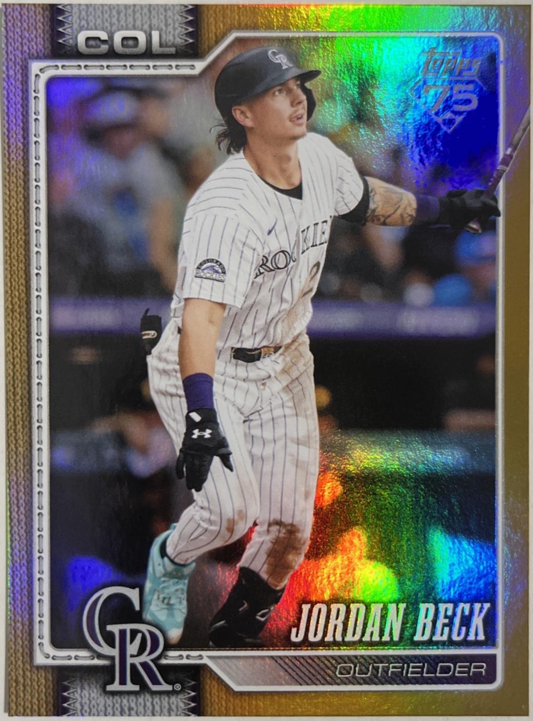 Jordan Beck [Gold Rainbow] #12