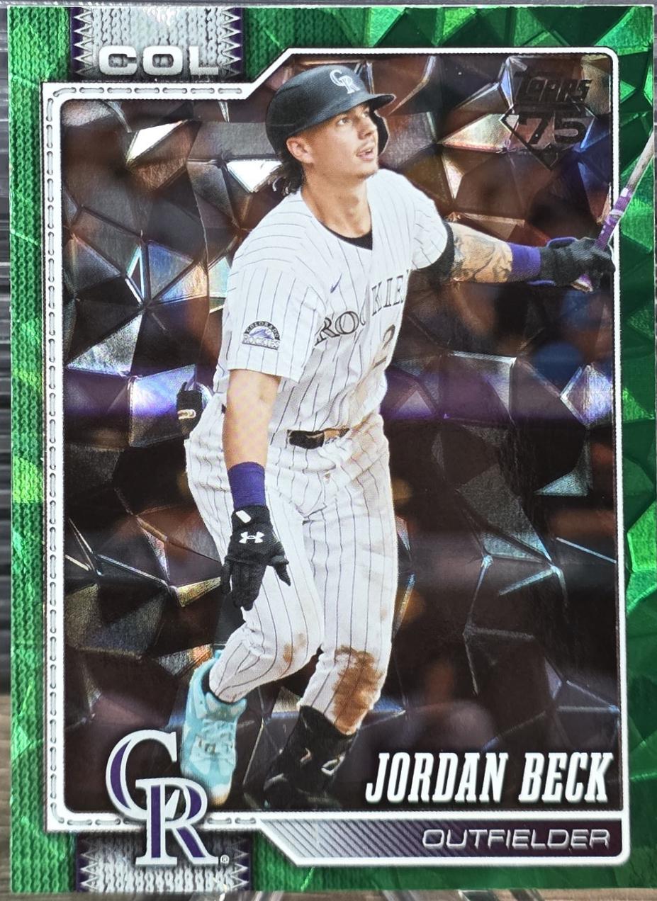 Jordan Beck [Green Diamante] #12