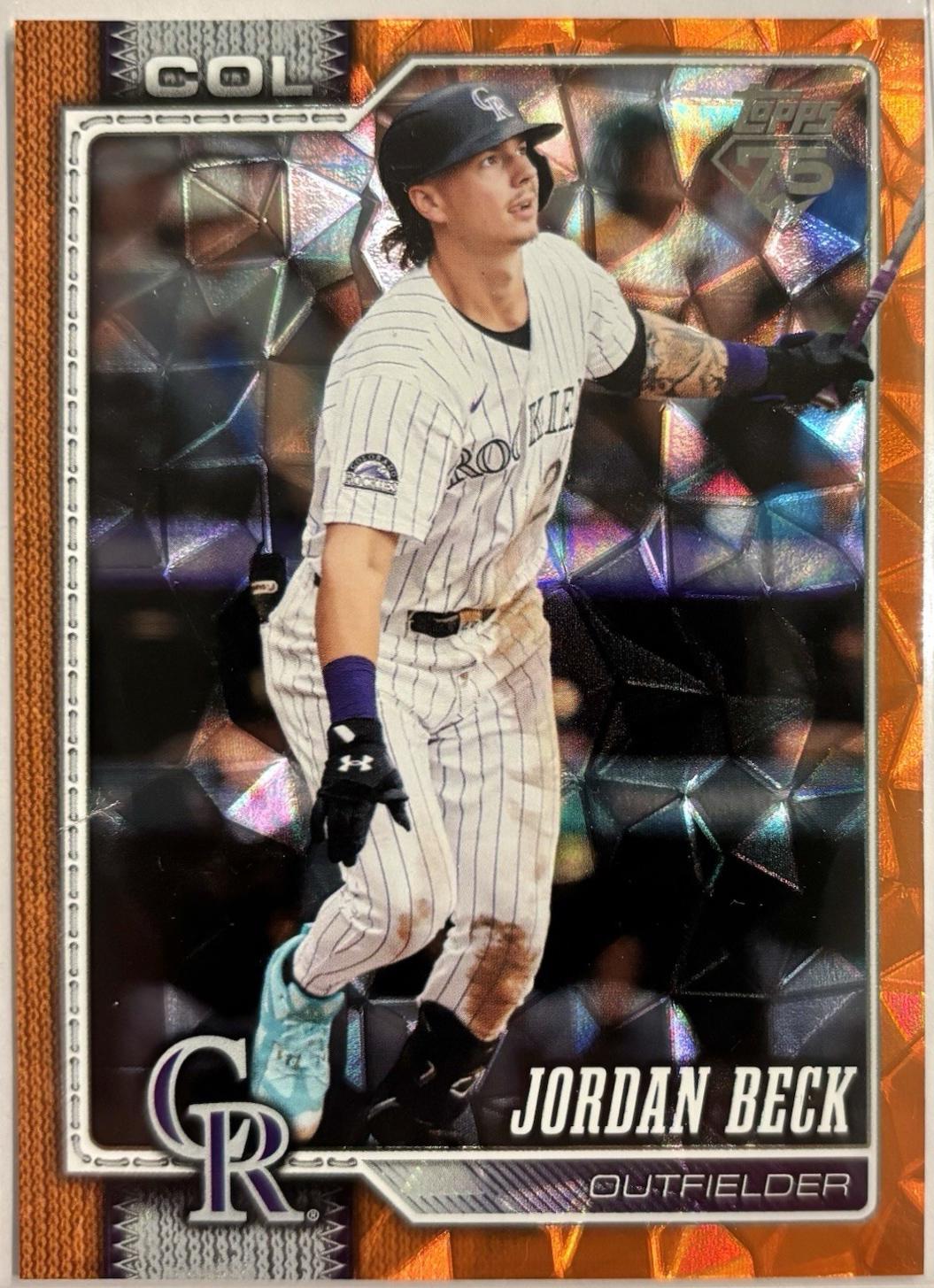 Jordan Beck [Orange Diamante] #12
