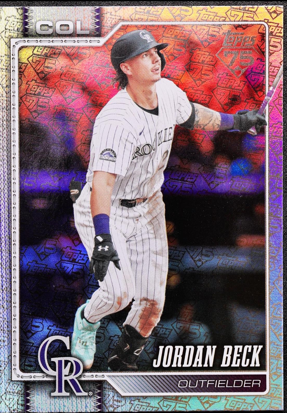 Jordan Beck [Years of Topps] #12