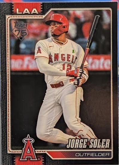 Jorge Soler [Black Border] #162