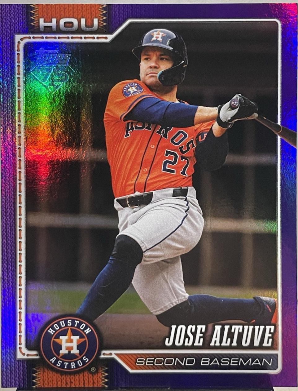 Jose Altuve [Purple Rainbow] #278