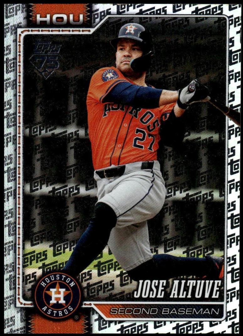 Jose Altuve [Topps Foil Pattern] #278