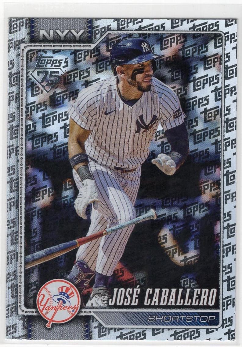 Jose Caballero [Topps Foil Pattern] #88