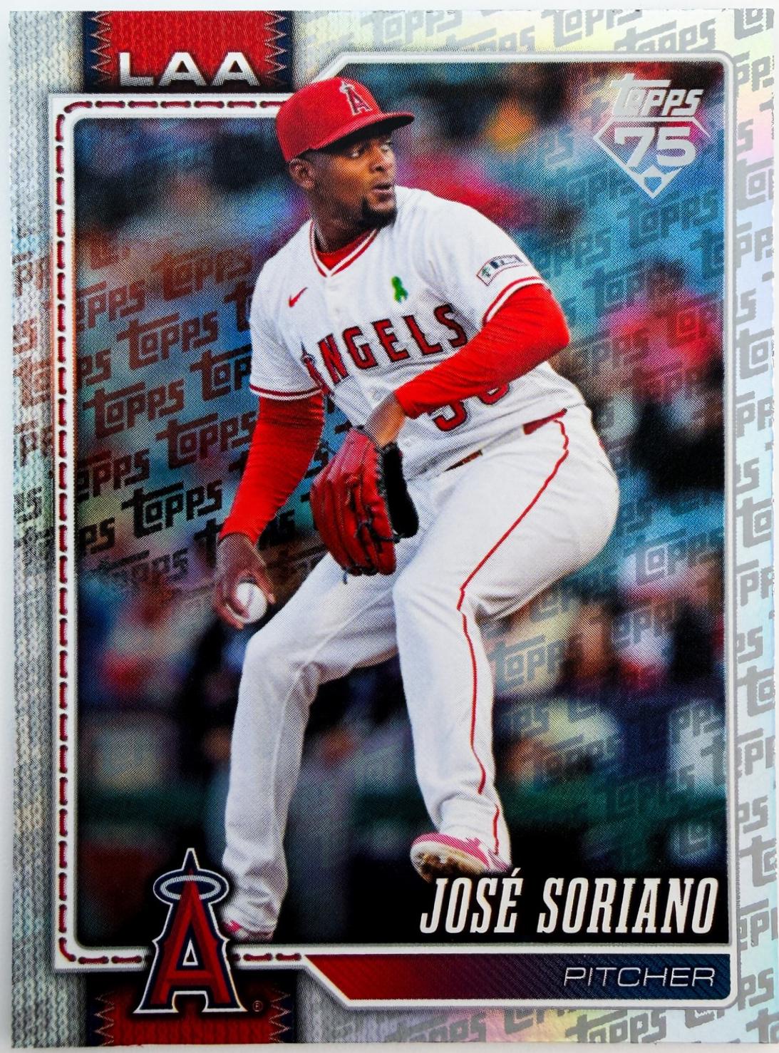 Jose Soriano [Topps Foil Pattern] #319