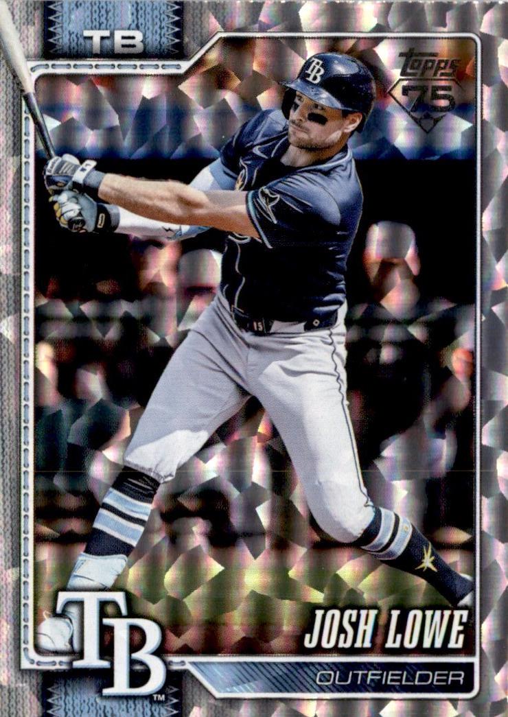 Josh Lowe [Silver Crackleboard] #183