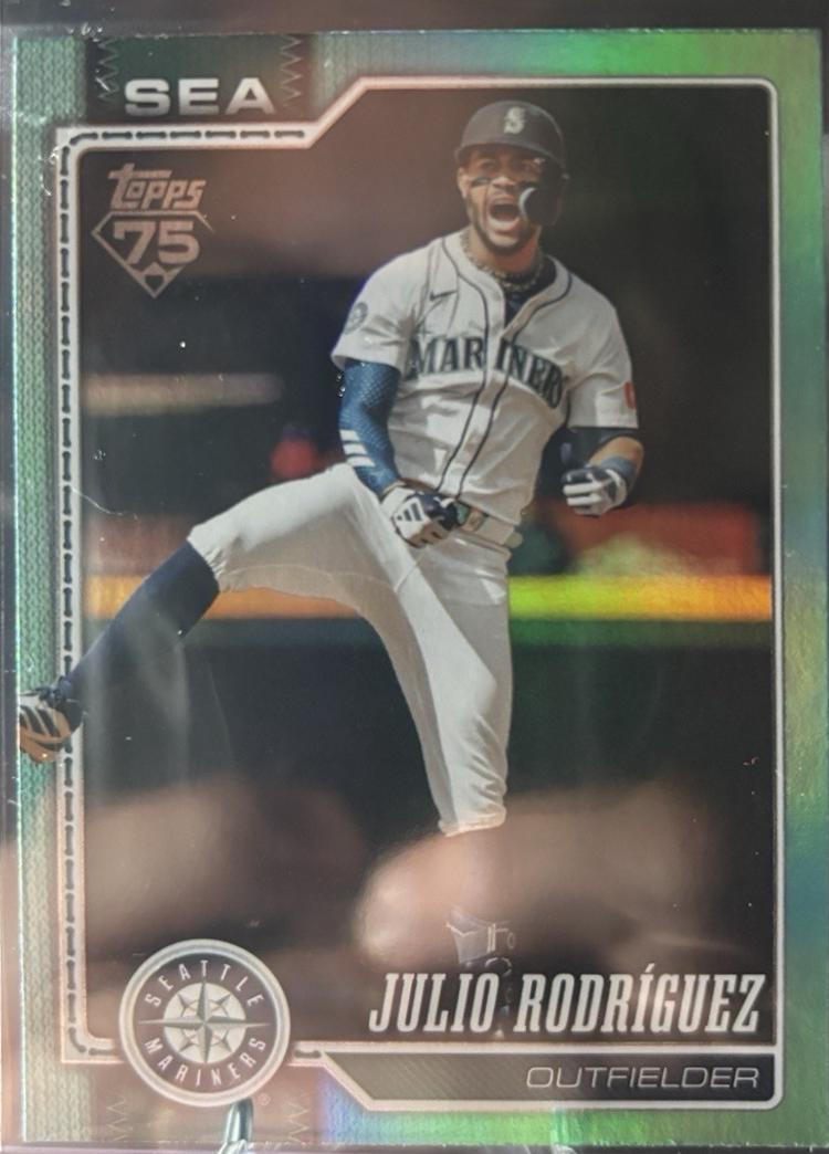 Julio Rodriguez [Aqua Holo] #146