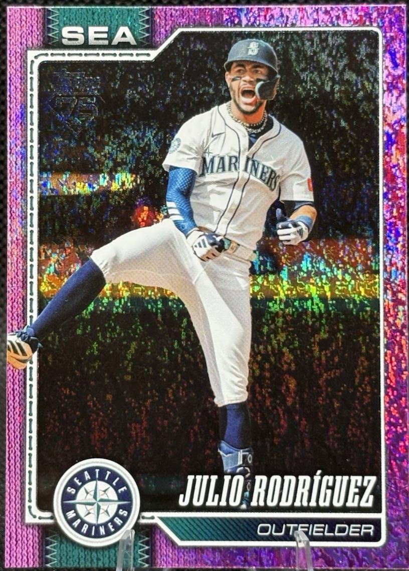 Julio Rodriguez [Pink Holo] #146