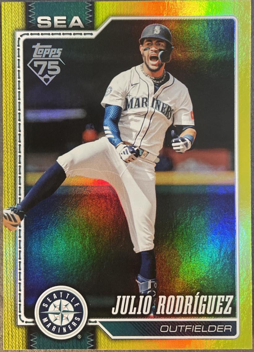 Julio Rodriguez [Yellow Holo] #146