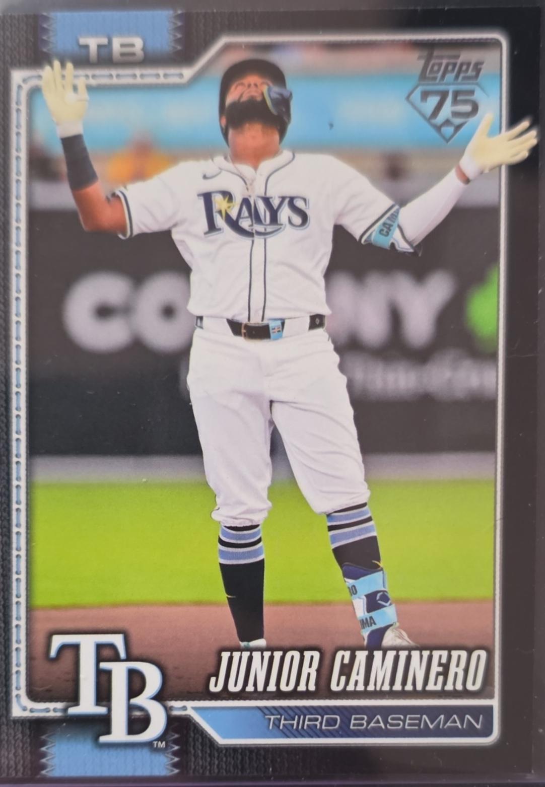Junior Caminero [Black Border] #328