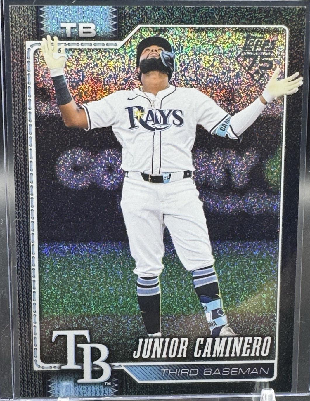 Junior Caminero [Black Sandglitter] #328