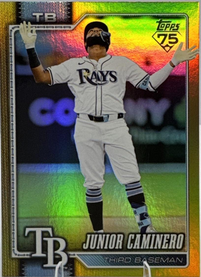 Junior Caminero [Gold Holo] #328