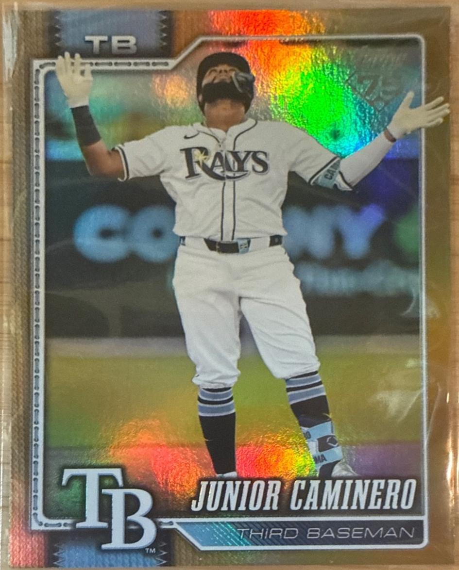 Junior Caminero [Gold Rainbow] #328