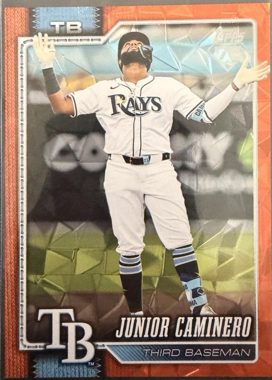Junior Caminero [Orange Holo] #328
