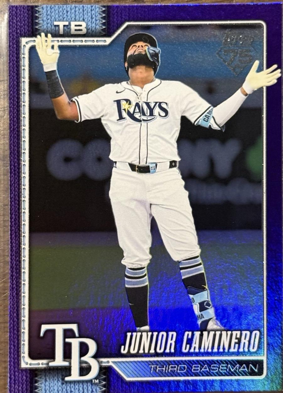 Junior Caminero [Purple Holo] #328