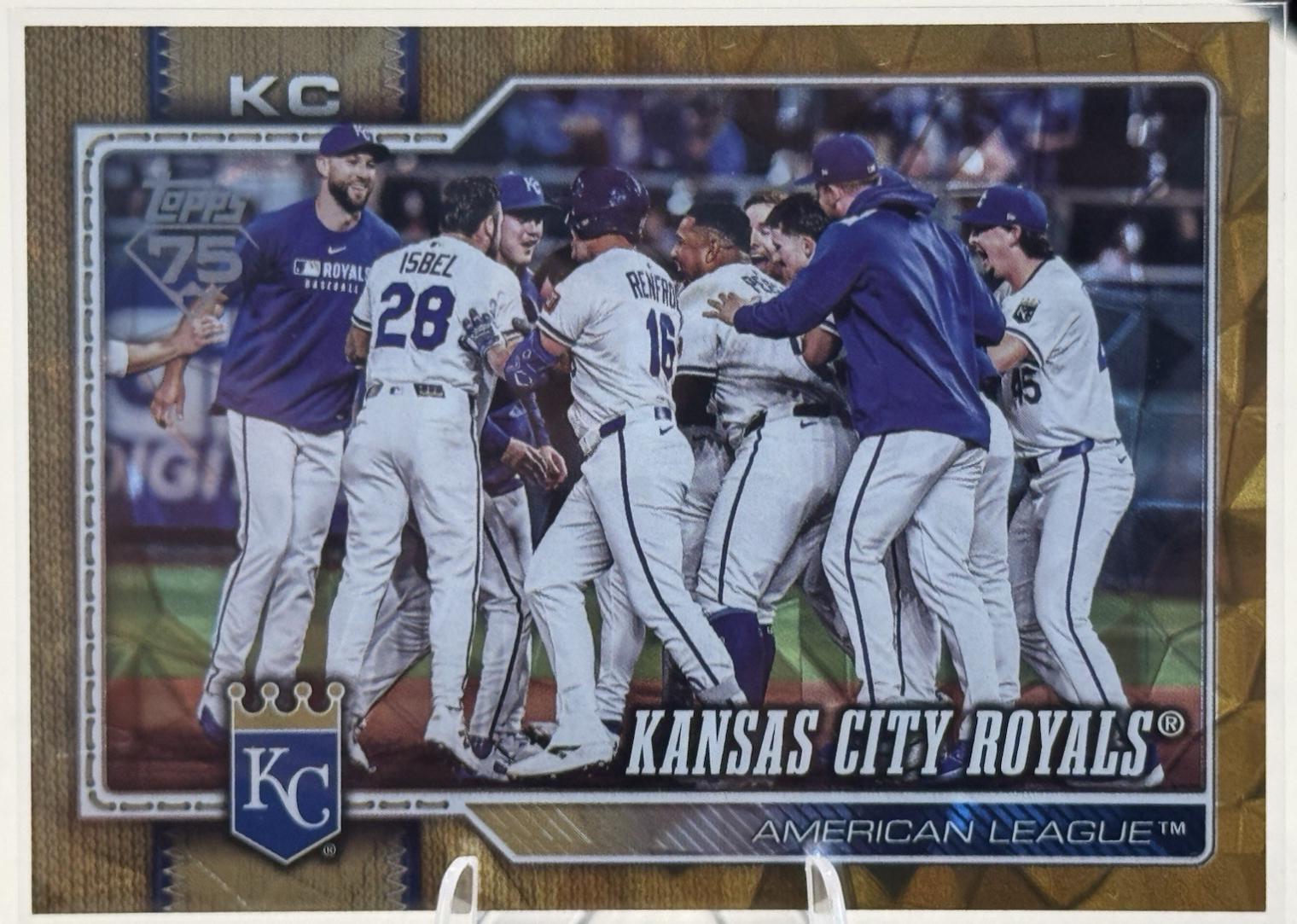 Kansas City Royals [Gold Diamante] #34