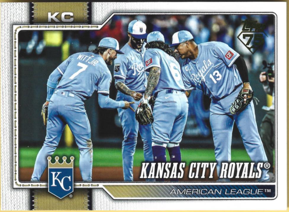 Kansas City Royals [Golden Mirror Variation] #34