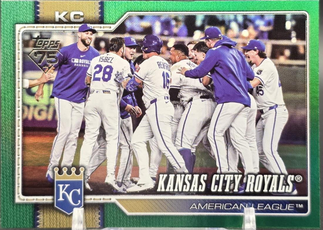 Kansas City Royals [Green Diamante] #34