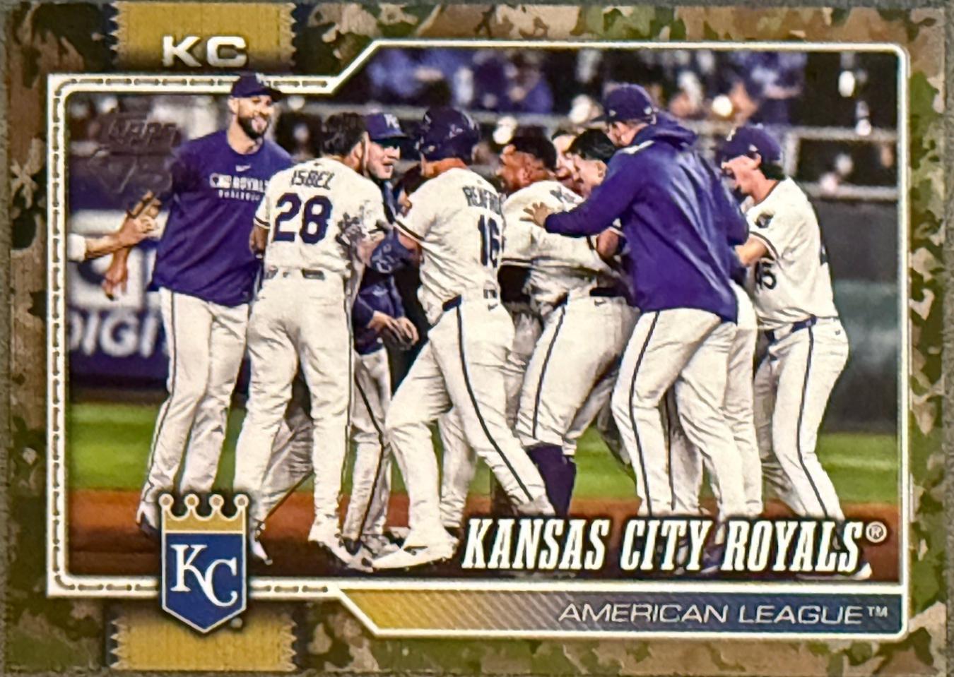 Kansas City Royals [Memorial Day Camo] #34