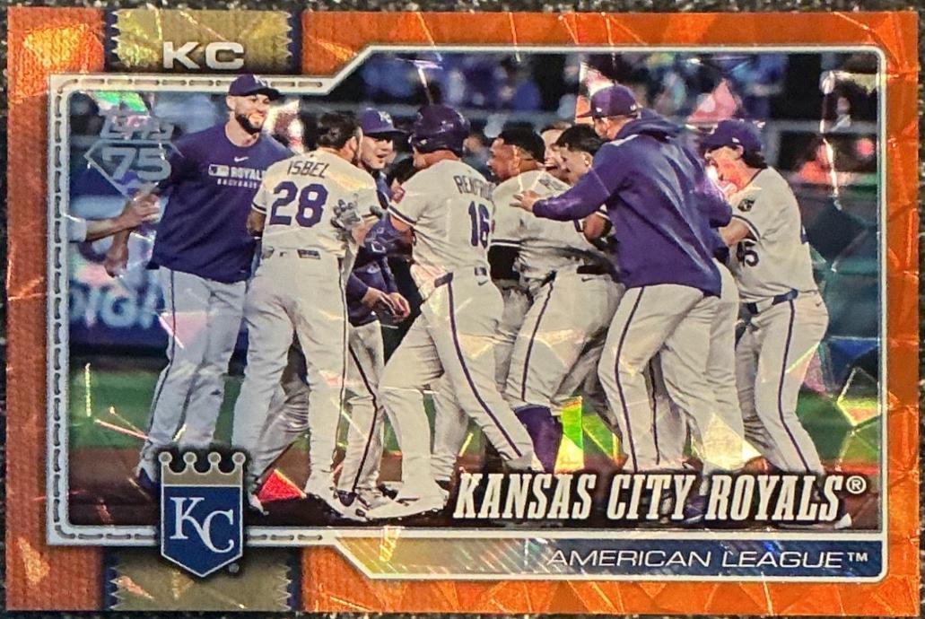 Kansas City Royals [Orange Diamante] #34