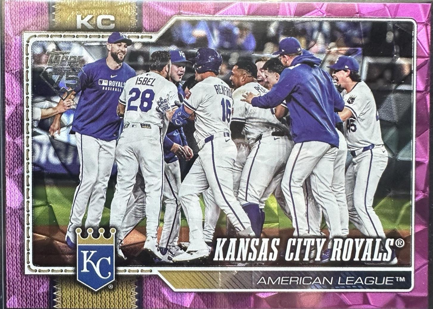 Kansas City Royals [Pink Diamante] #34