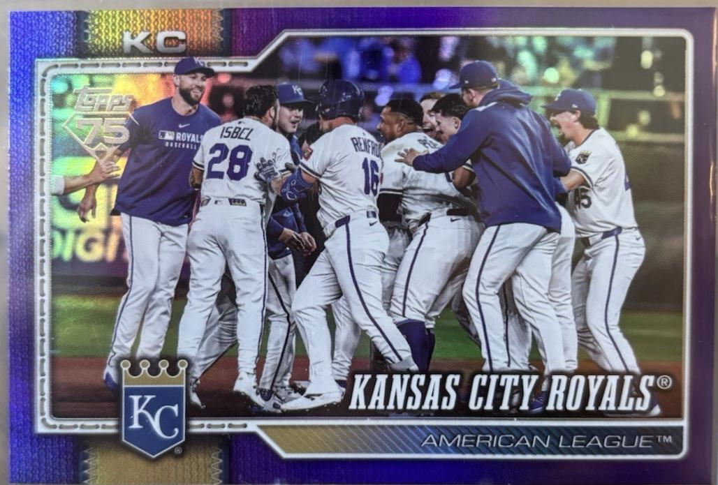 Kansas City Royals [Purple Holo] #34