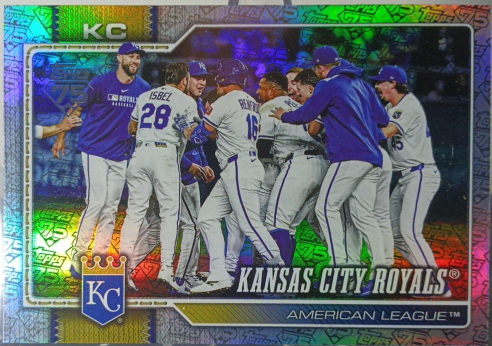 Kansas City Royals [Years of Topps] #34