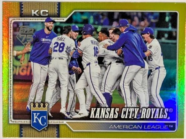 Kansas City Royals [Yellow Rainbow] #34