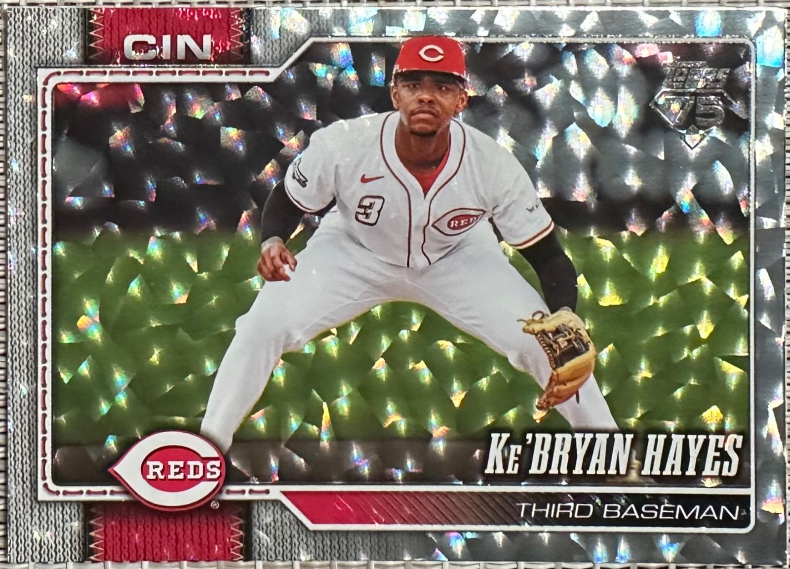 Ke'Bryan Hayes [Silver Crackleboard] #127