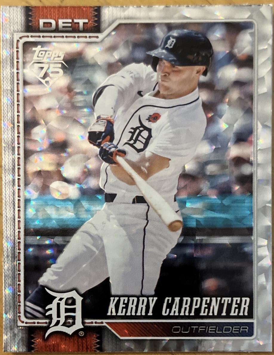 Kerry Carpenter [Silver Crackleboard] #61