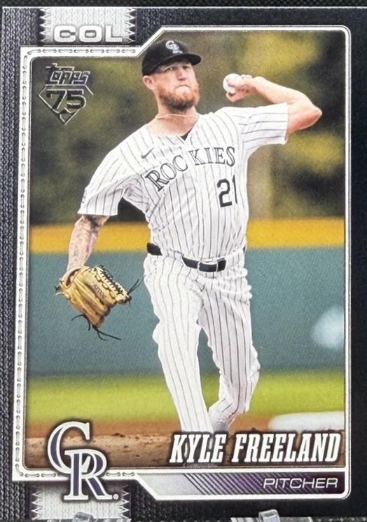 Kyle Freeland [Black Border] #106