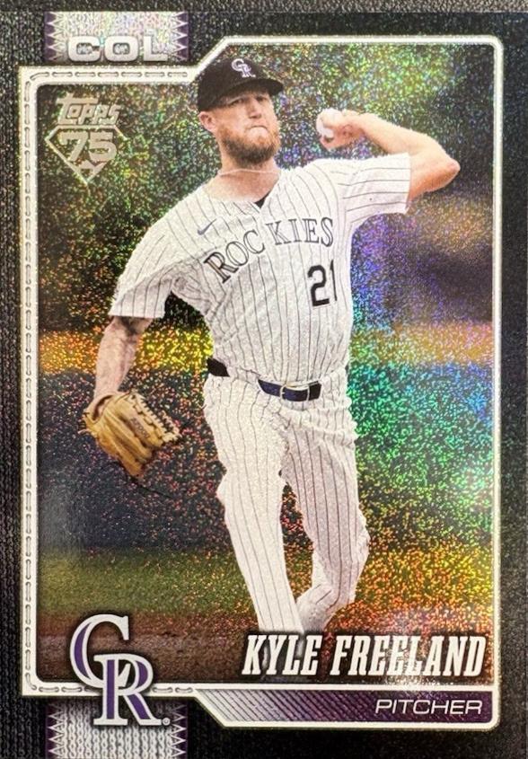 Kyle Freeland [Black Sandglitter] #106