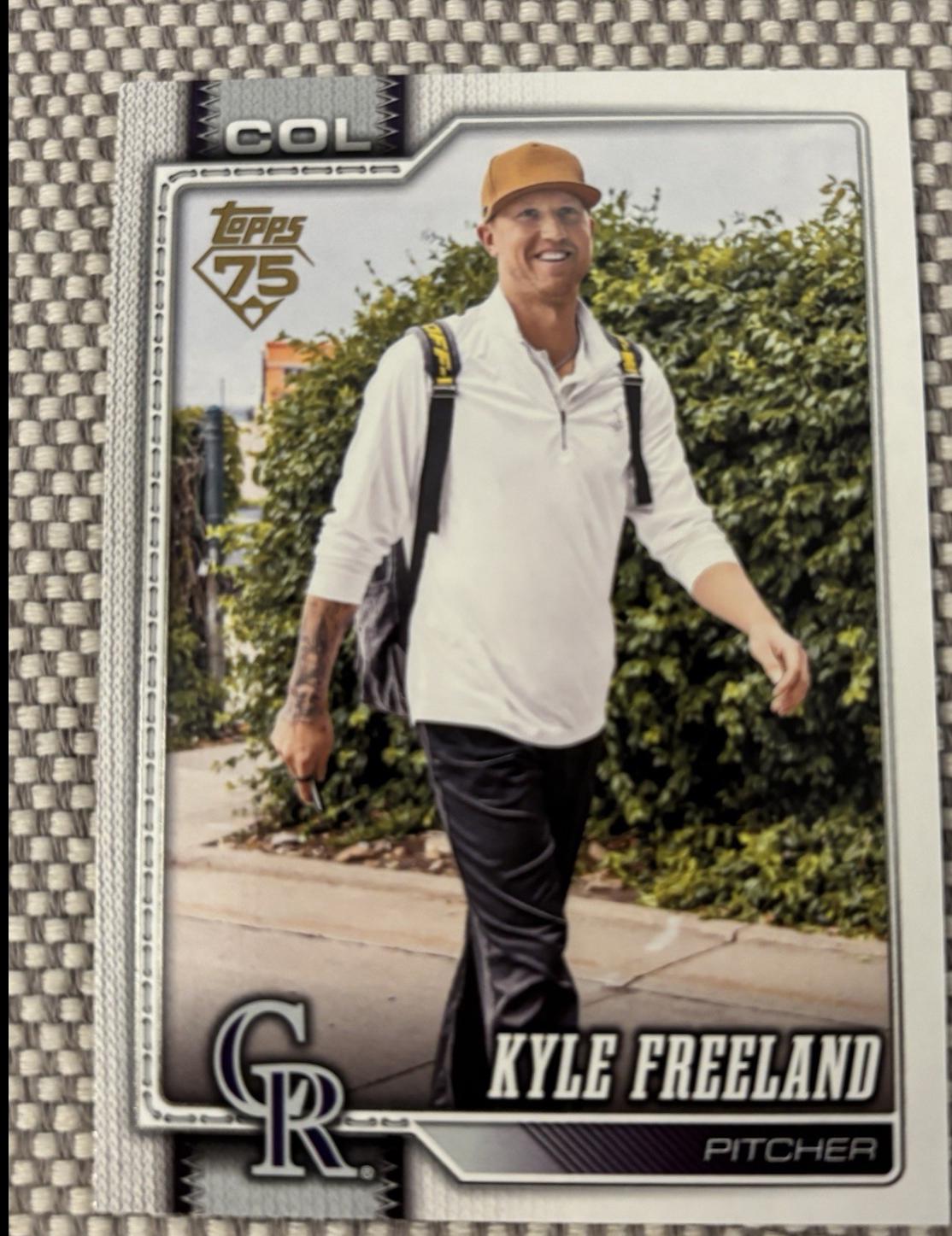 Kyle Freeland [Golden Mirror Variation] #106