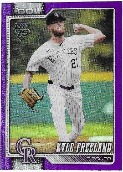 Kyle Freeland [Purple Rainbow] #106