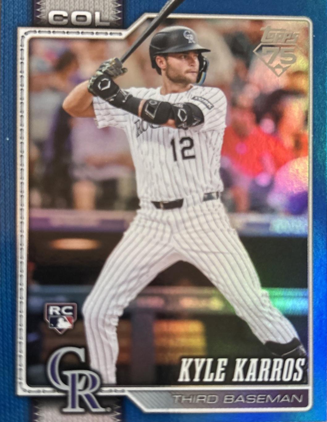 Kyle Karros [Blue Rainbow] #334
