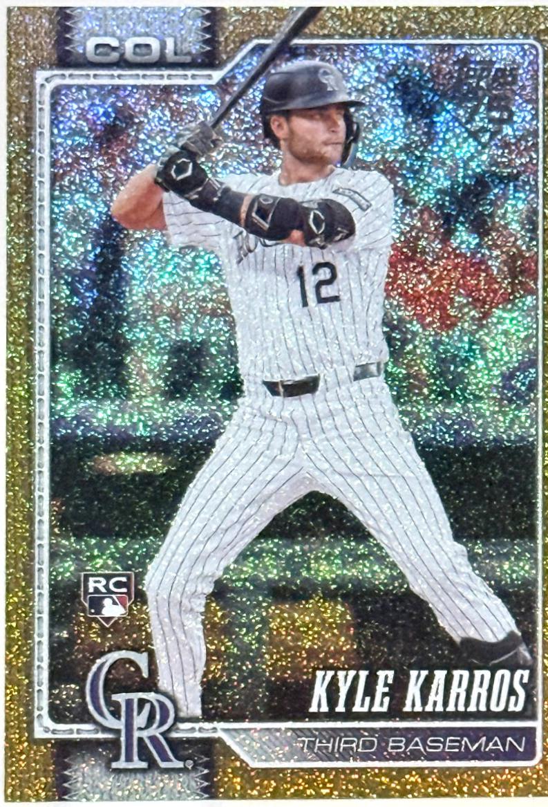 Kyle Karros [Gold Sandglitter] #334