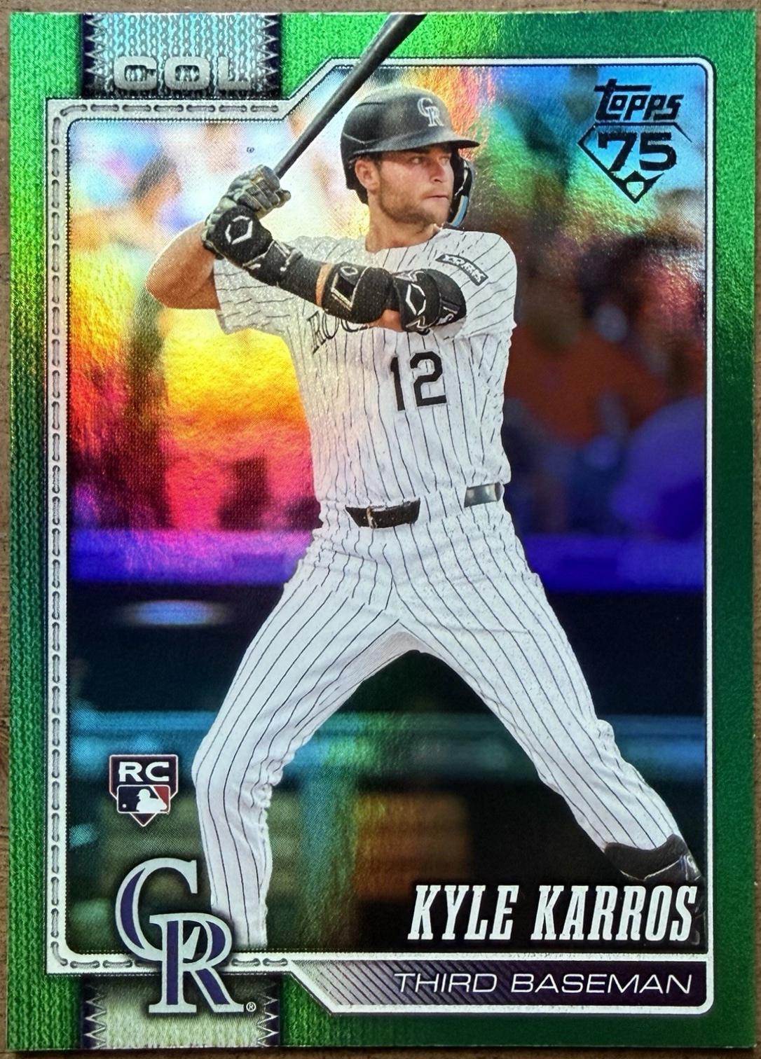 Kyle Karros [Green Rainbow] #334
