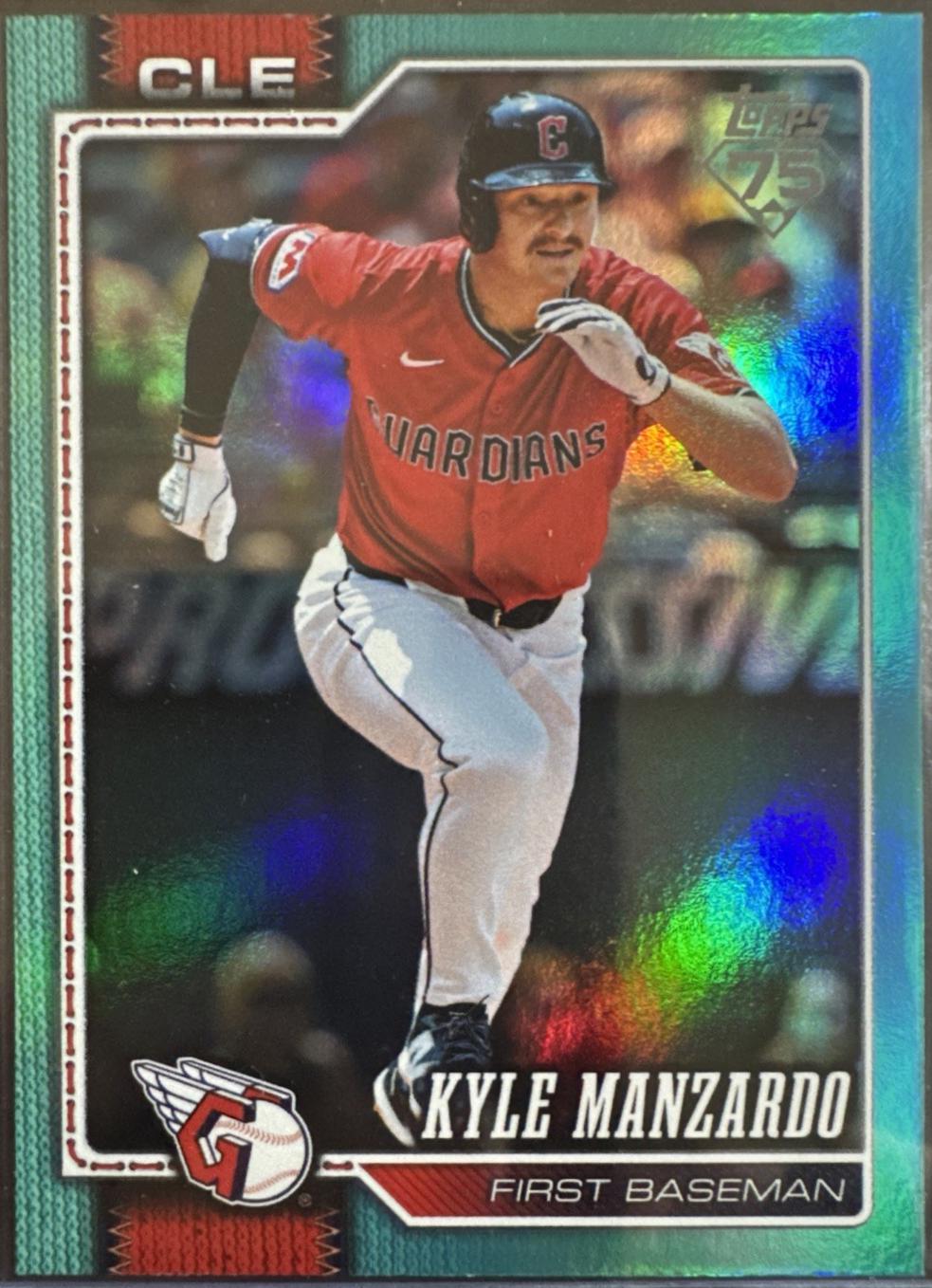 Kyle Manzardo [Aqua Holo] #309
