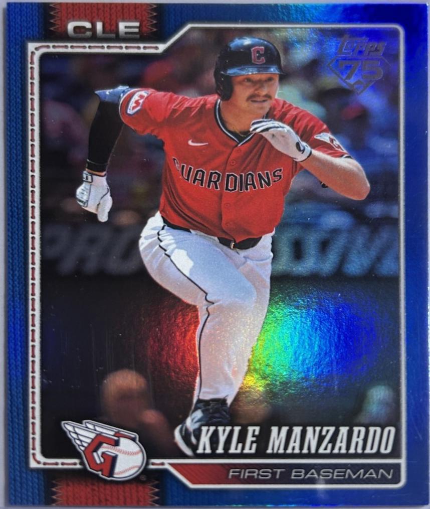 Kyle Manzardo [Blue Rainbow] #309