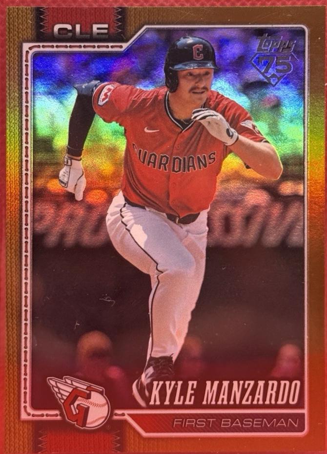 Kyle Manzardo [Gold Sandglitter] #309