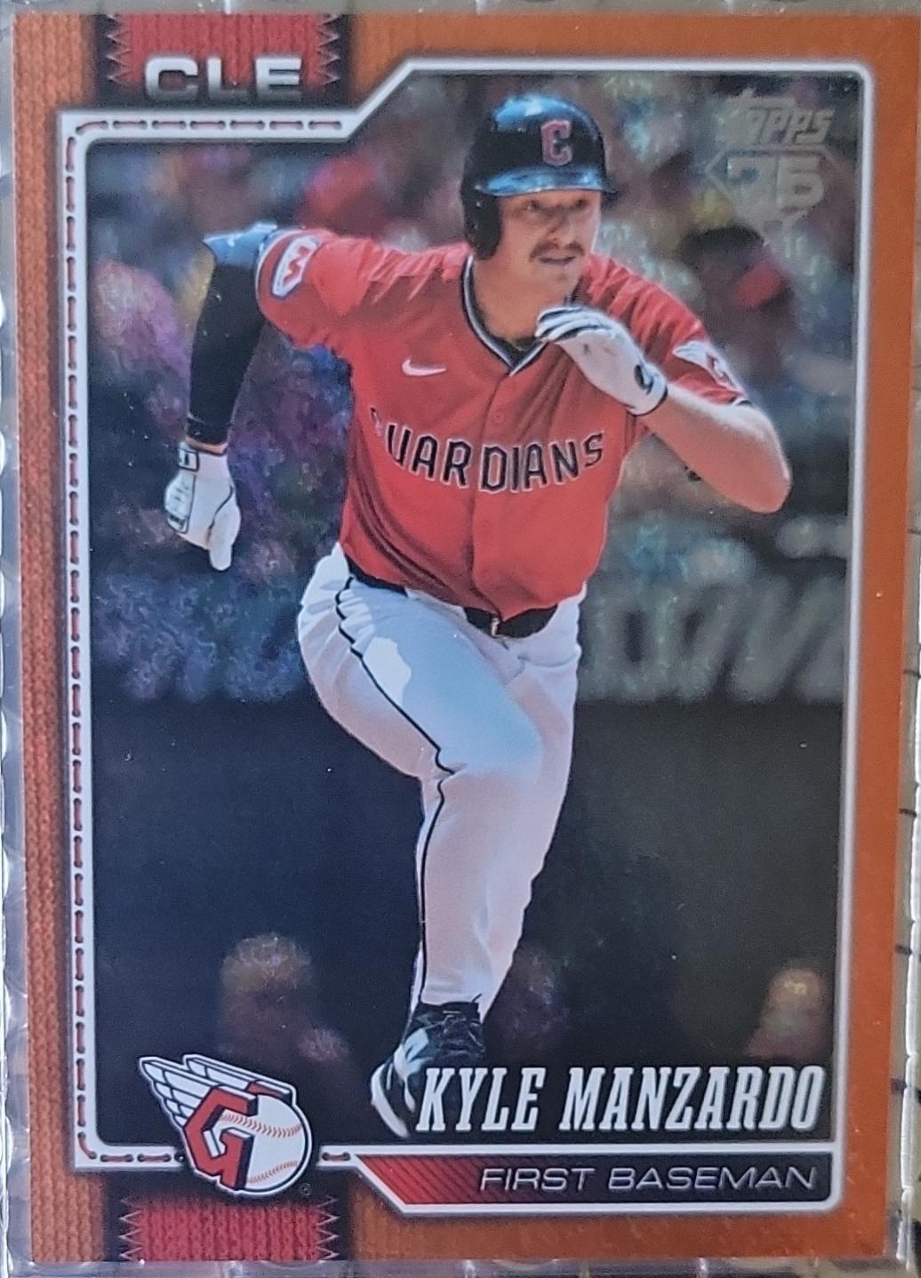 Kyle Manzardo [Orange Holo] #309