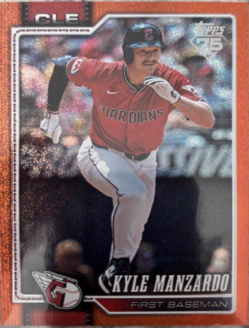 Kyle Manzardo [Orange Sandglitter] #309