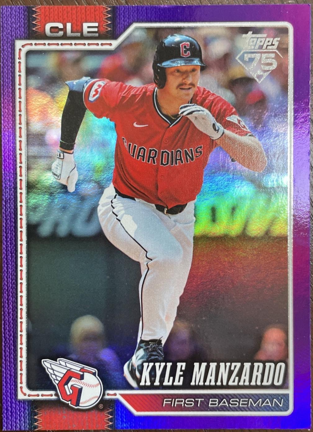 Kyle Manzardo [Purple Rainbow] #309
