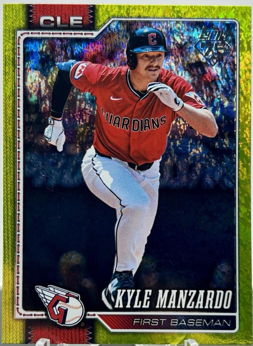 Kyle Manzardo [Yellow Holo] #309