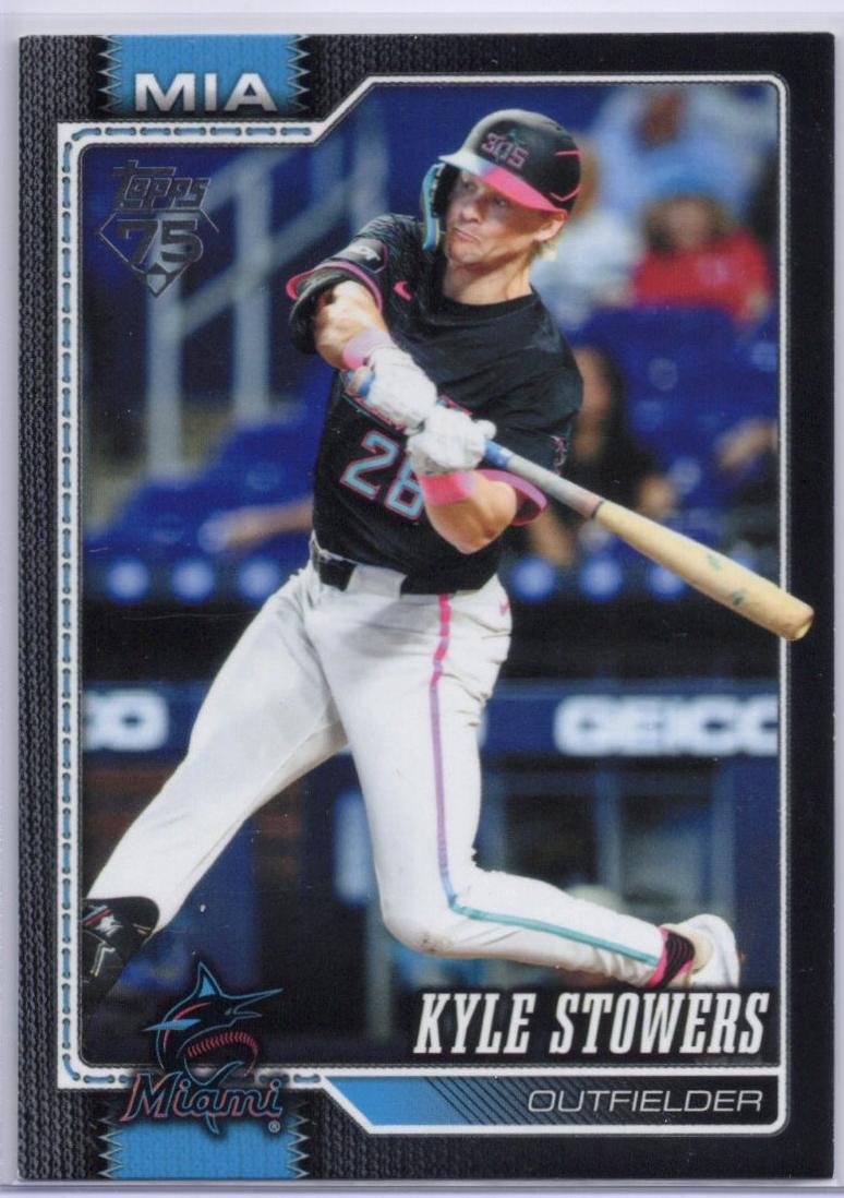 Kyle Stowers [Black Border] #293