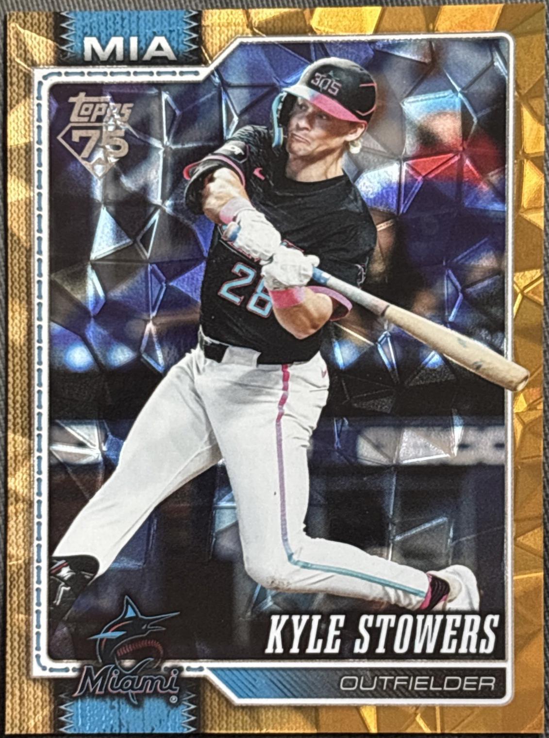 Kyle Stowers [Gold Diamante] #293