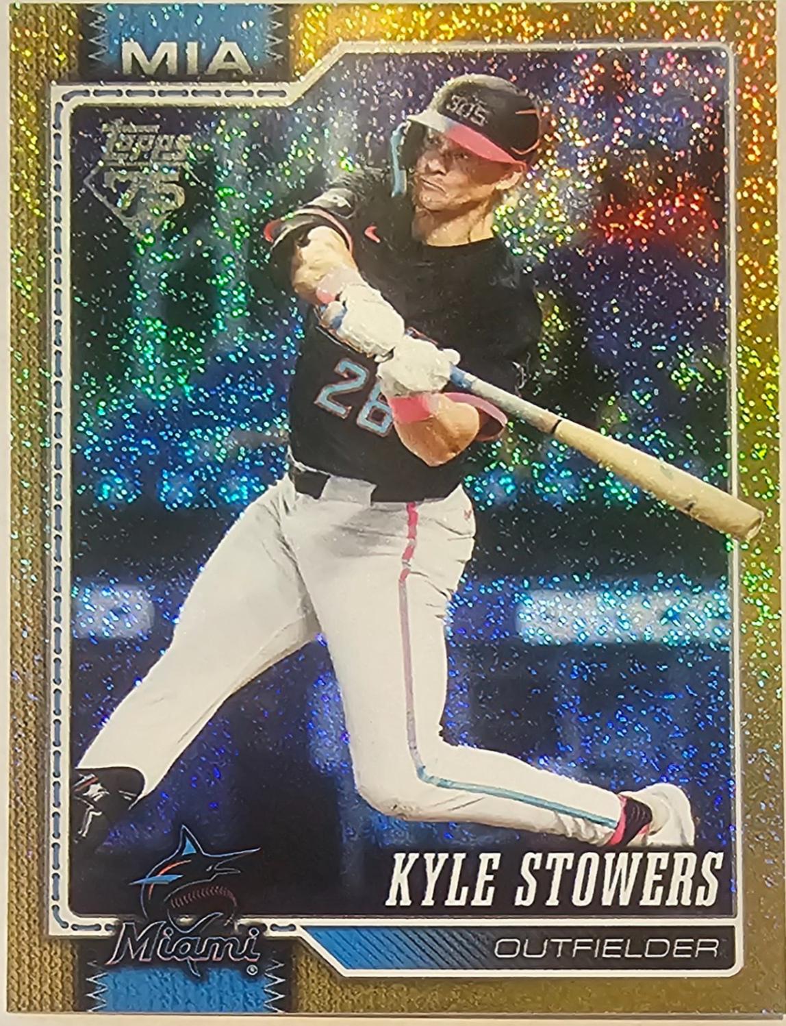 Kyle Stowers [Gold Sandglitter] #293