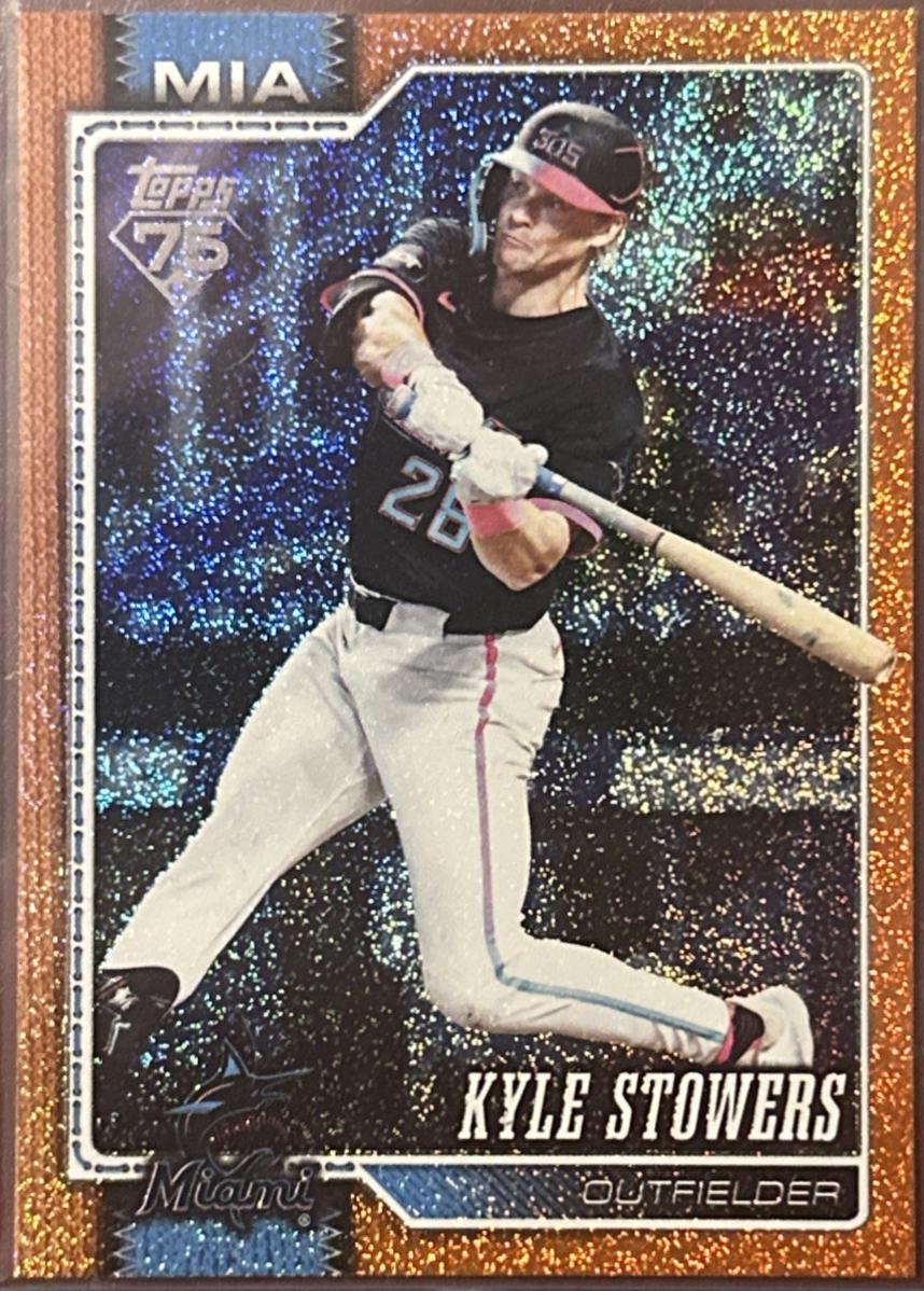 Kyle Stowers [Orange Sandglitter] #293